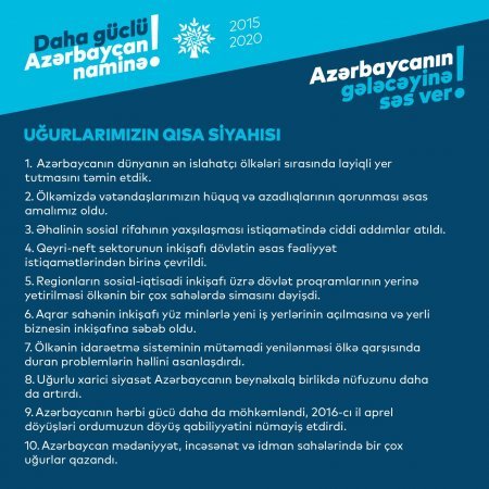 Məşhur Məmmədovun hesabati