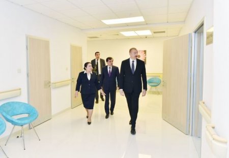 Qazax Rayon Mərkəzi Xəstəxanası istifadəyə verilib - FOTO